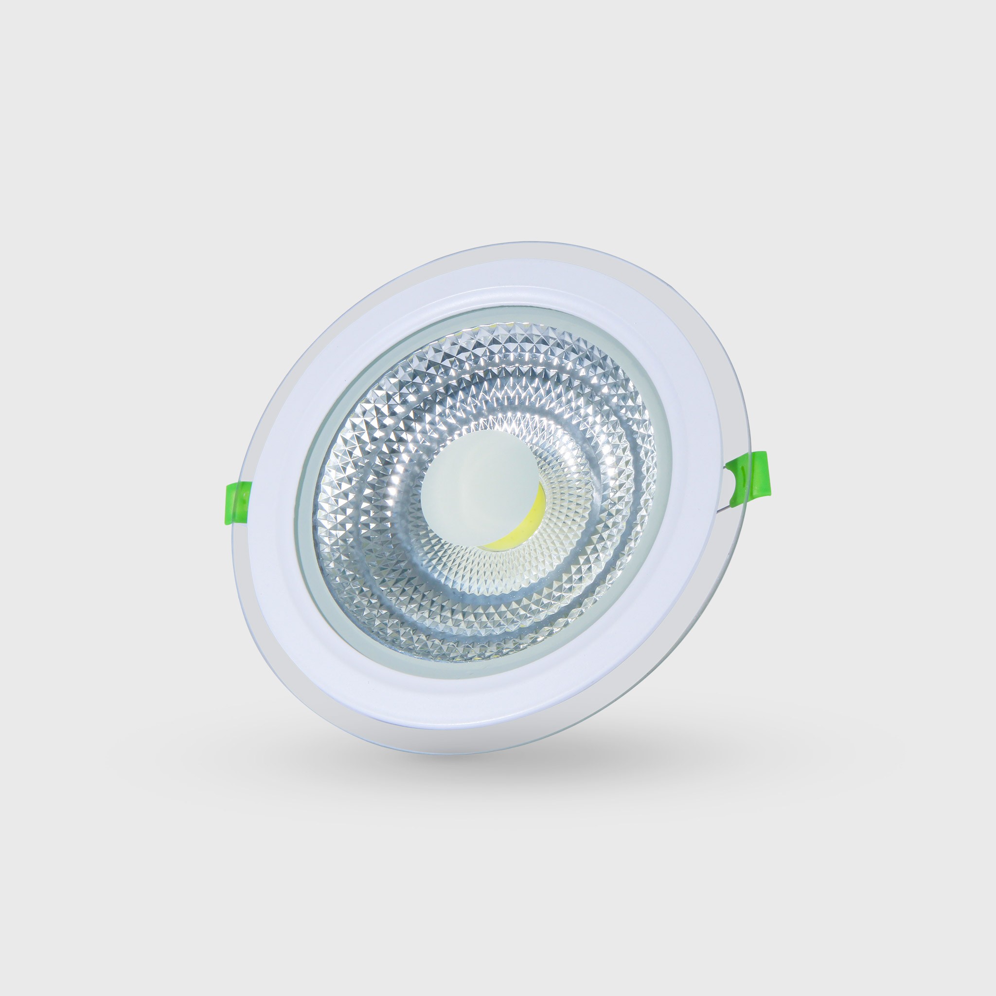 MS-21605 COB Glass Panel Light-Round 15W WH